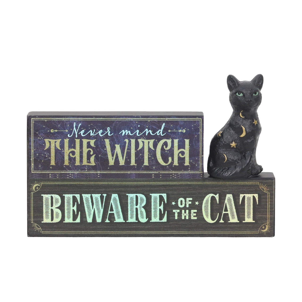 8" Beware of the Cat Tabletop Sign by Ashland®